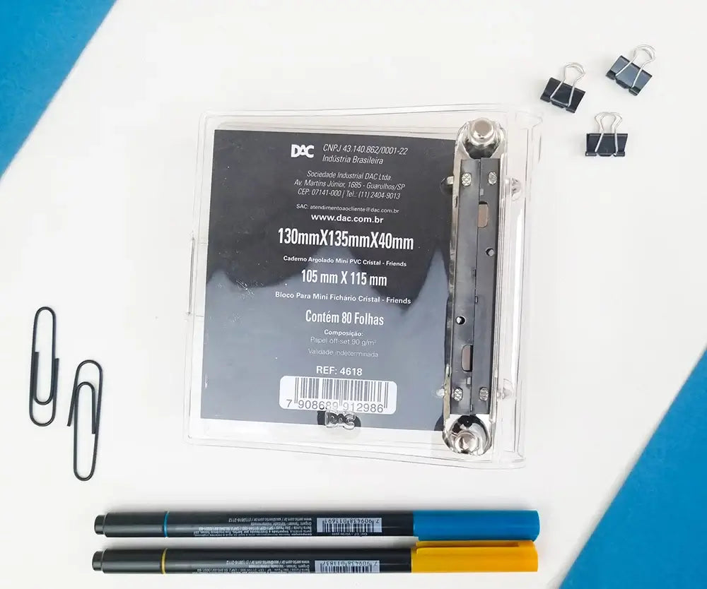 Mini Fichário - DAC - Friends c/ 80 Folhas