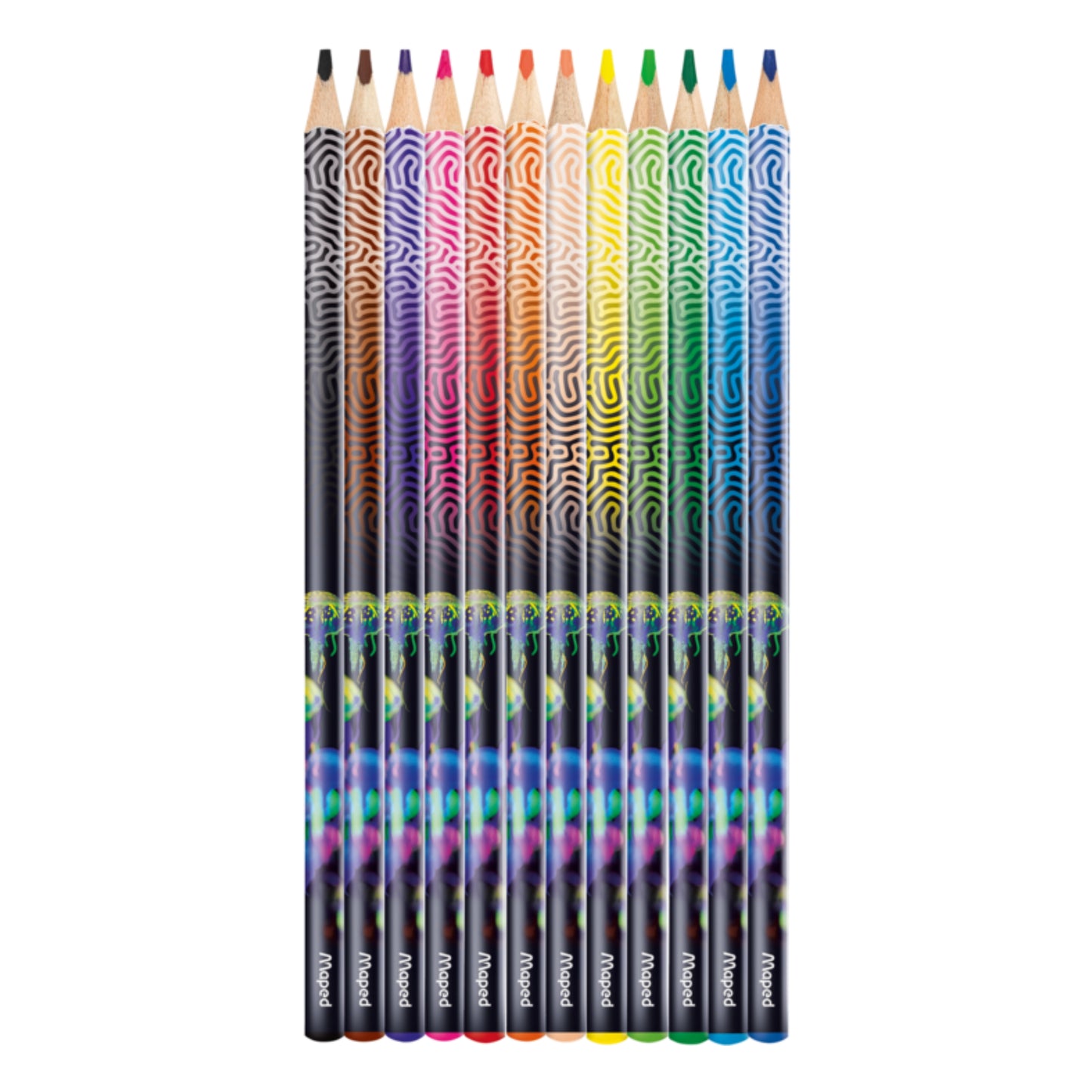 Lápis de Cor - Maped - Deepsea Paradise - 12 Cores