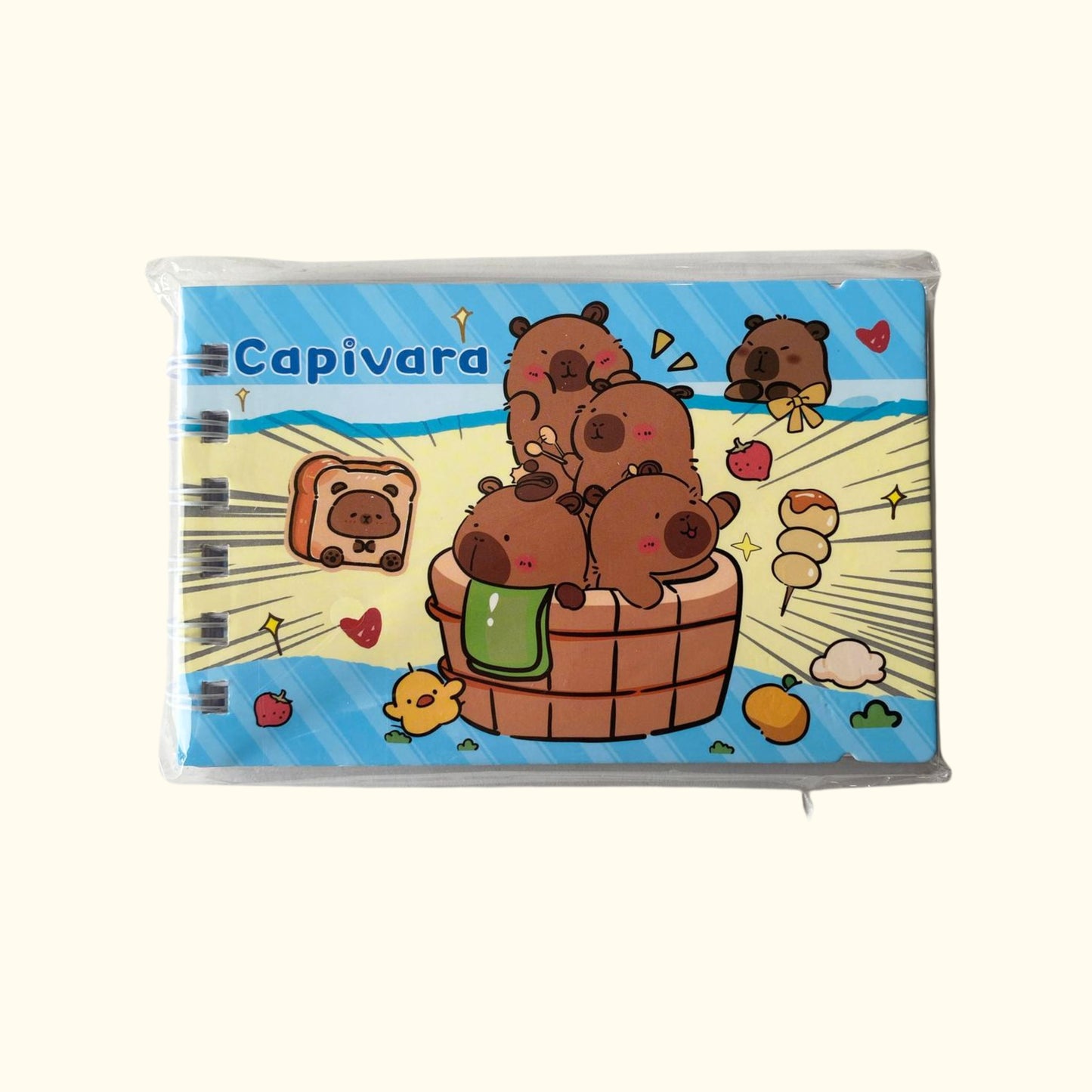 Livro de Colorir - Capivara + de 50 Mini Desenhos - 9 x 14cm