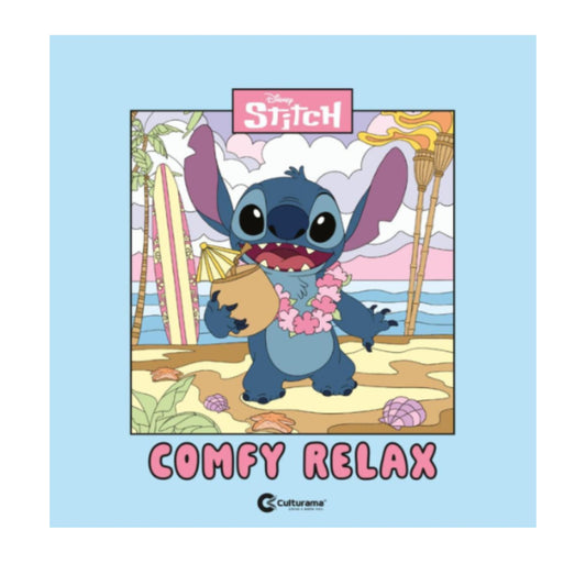 Livro de Colorir - Culturama - Comfy Relax - Stitch