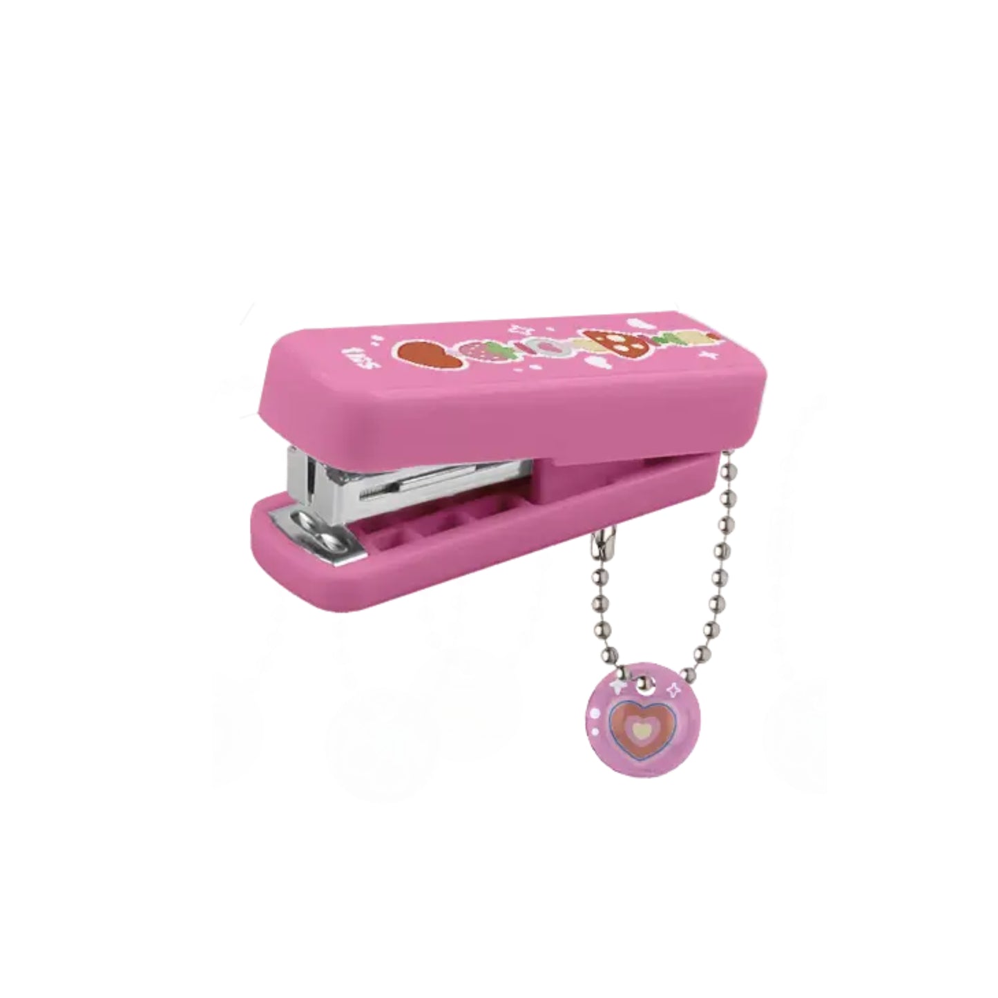 Grampeador Mini - Tris Holic - Charm - Munch c/ 100 Grampos e Chaveiro