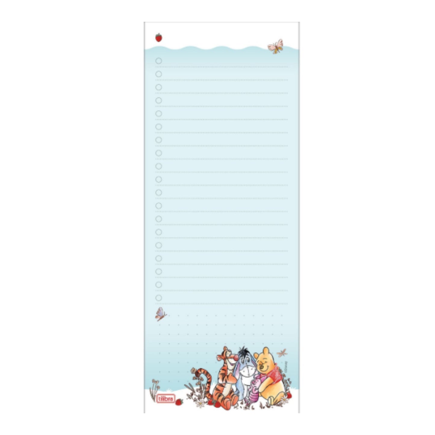 Bloco de Anotações - Tilibra - Tilembrete Pooh - 82x209mm - 50 Folhas