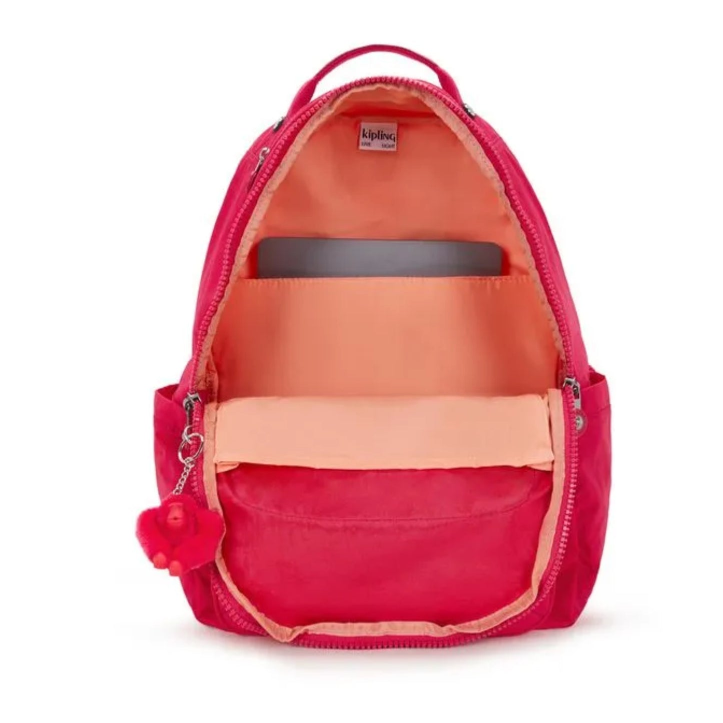 Mochila - Kipling - Seoul - Confetti Pink - verso
