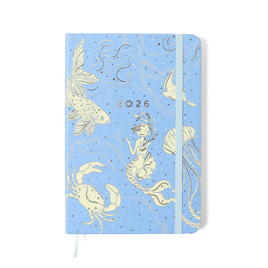 Planner 2026 - Cícero - Origens - Semanal 14x21 - Áqua Azul