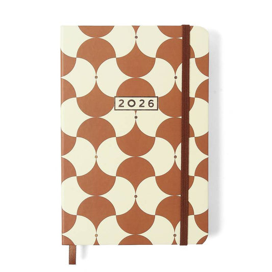 Agenda Planner Cicero 2026 - Bossa Nova - Diária 14x21 - Boemia Caramelo