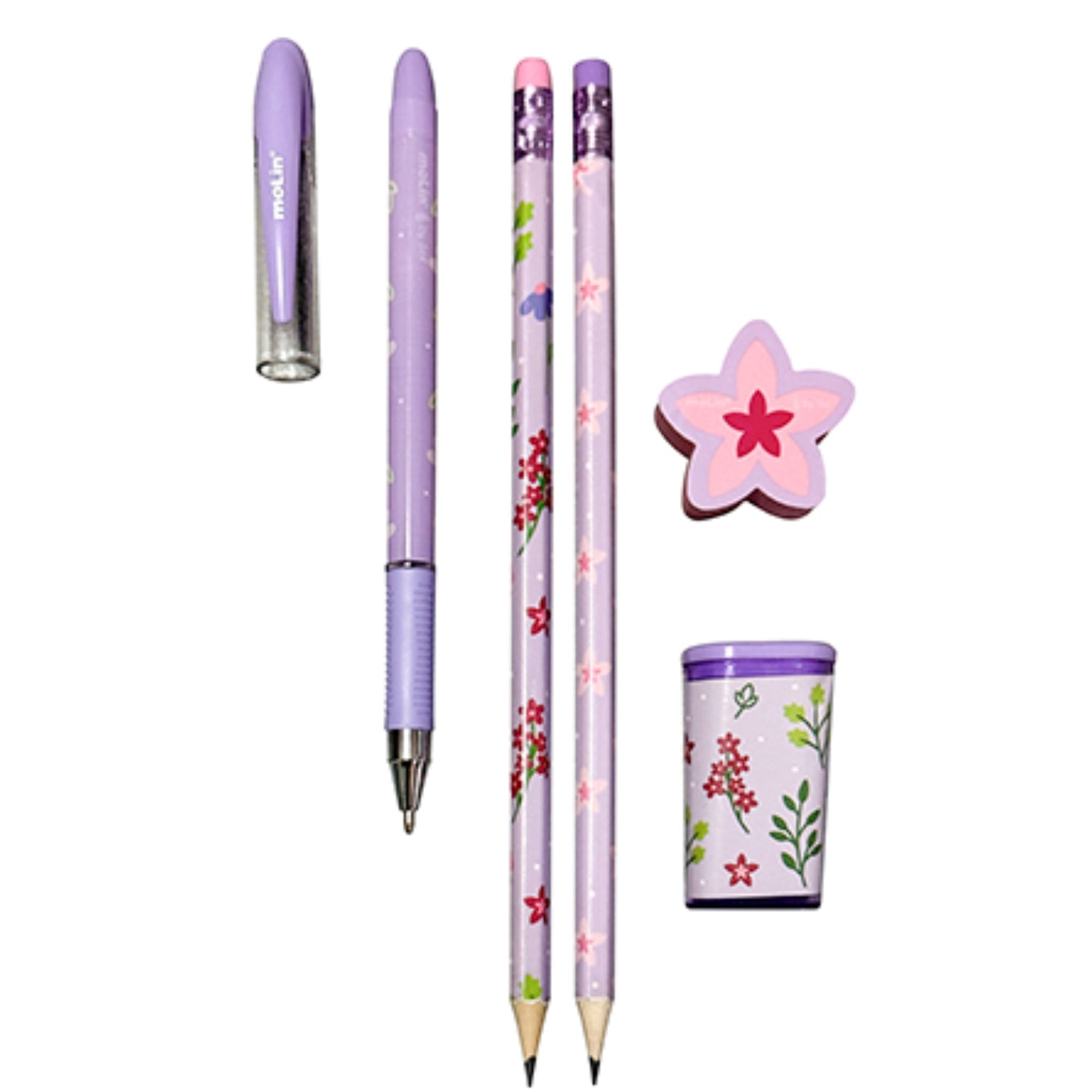 Kit Escolar - Molin - Lilac Fields By Sof