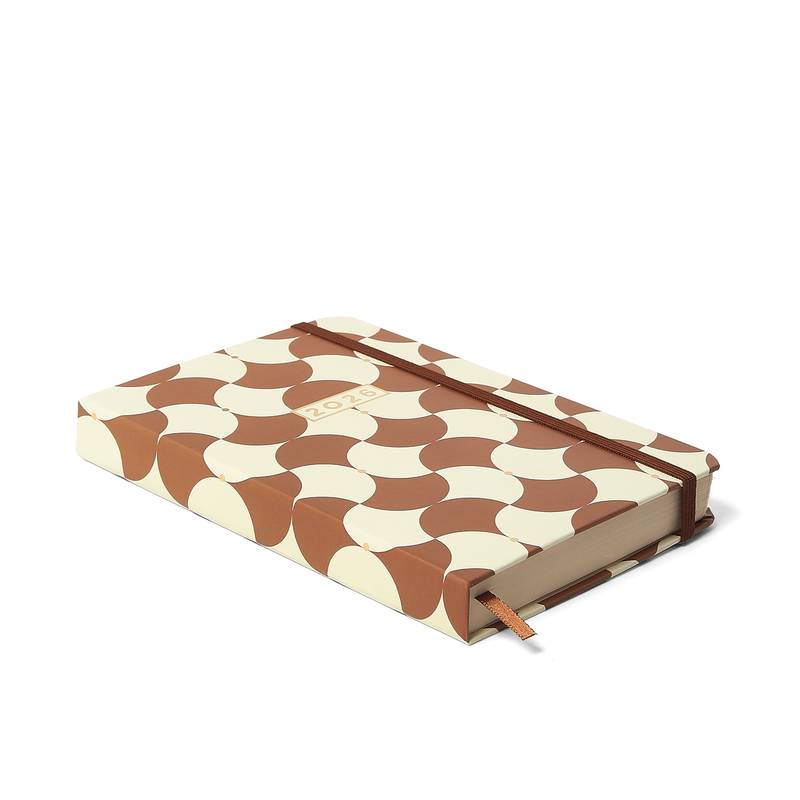Agenda Planner Cicero 2026 - Bossa Nova - Diária 14x21 - Boemia Caramelo