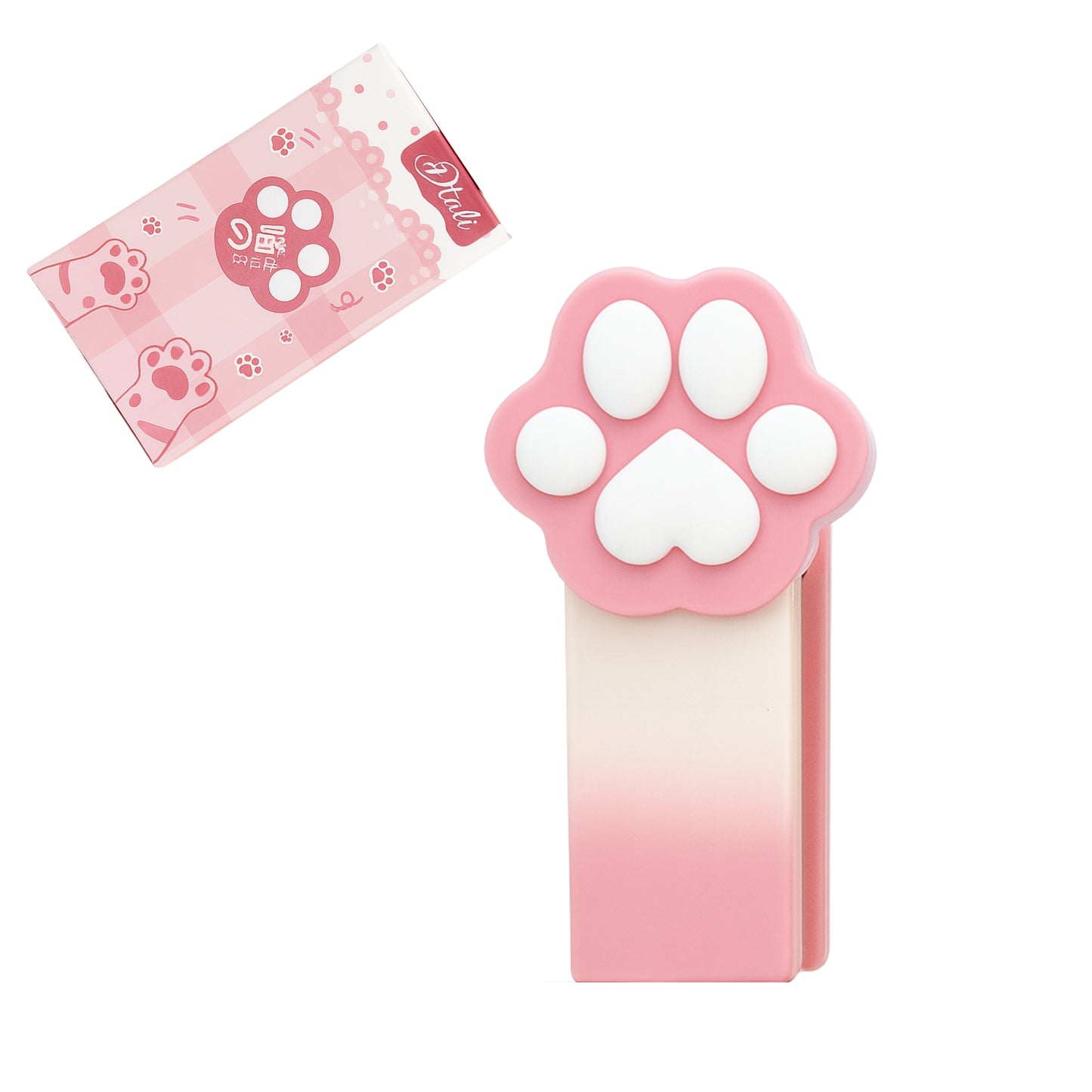Mini Grampeador - Patinha de Gato - c/ Grampos