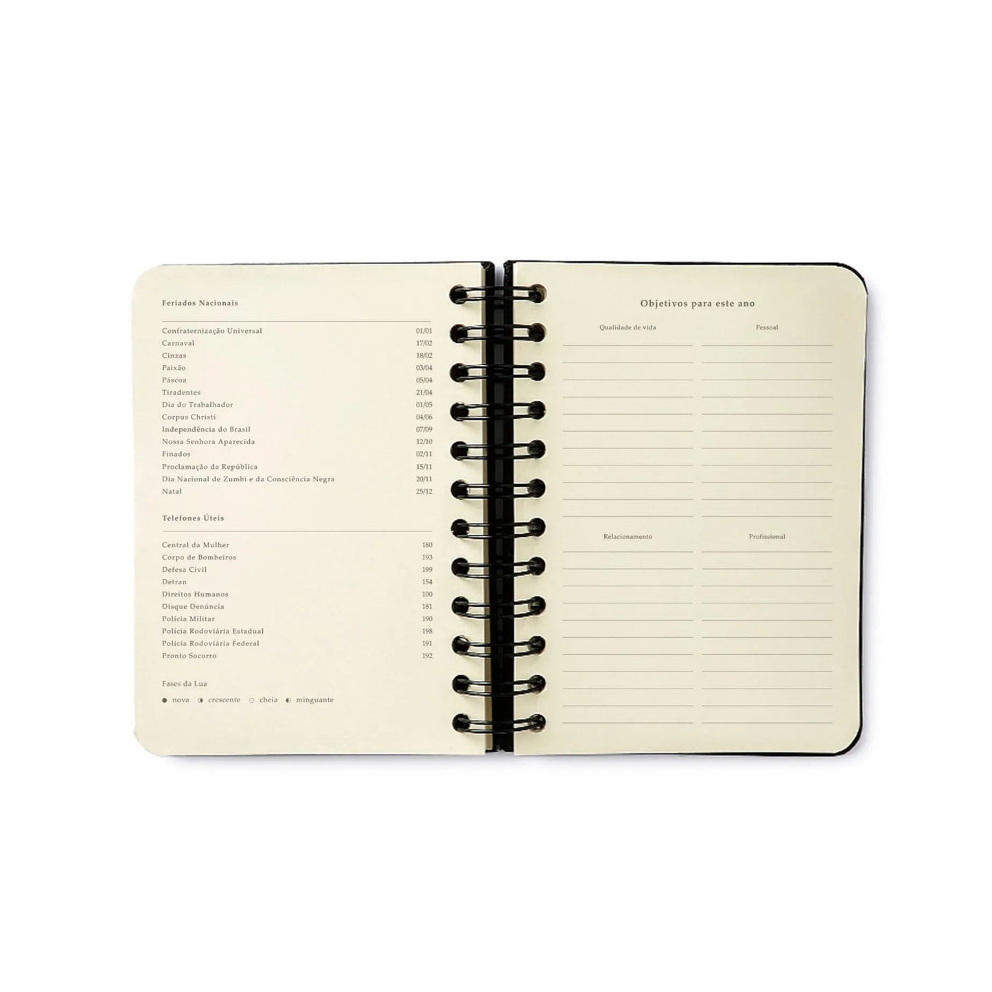 Agenda Planner Wire-o 2026 - Cícero - Melissa - Diária 11,5x16 - Color Bloomy