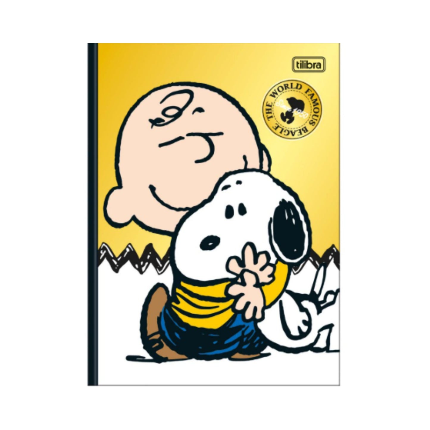 Caderno Colegial - Tilibra - Snoopy - Nova Coleção - 80 Folhas - Capa Dura