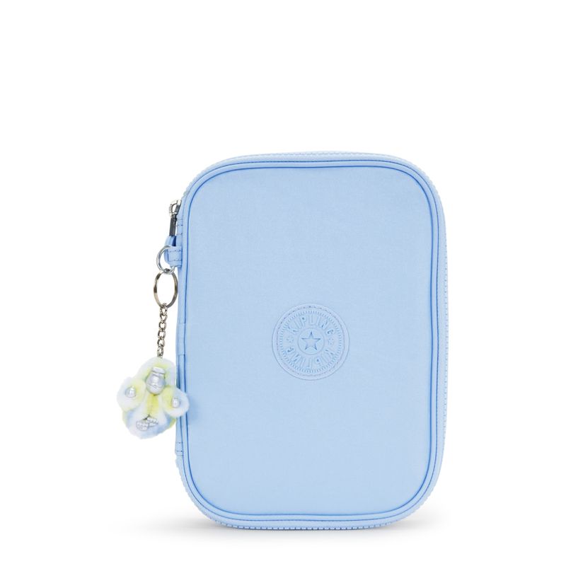 Estojo Kipling 100 Pens Azul Clear Sky Met
