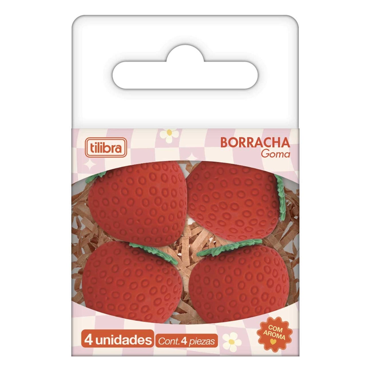 Borracha - Tilibra - Be Berry! - c/ Cheirinho