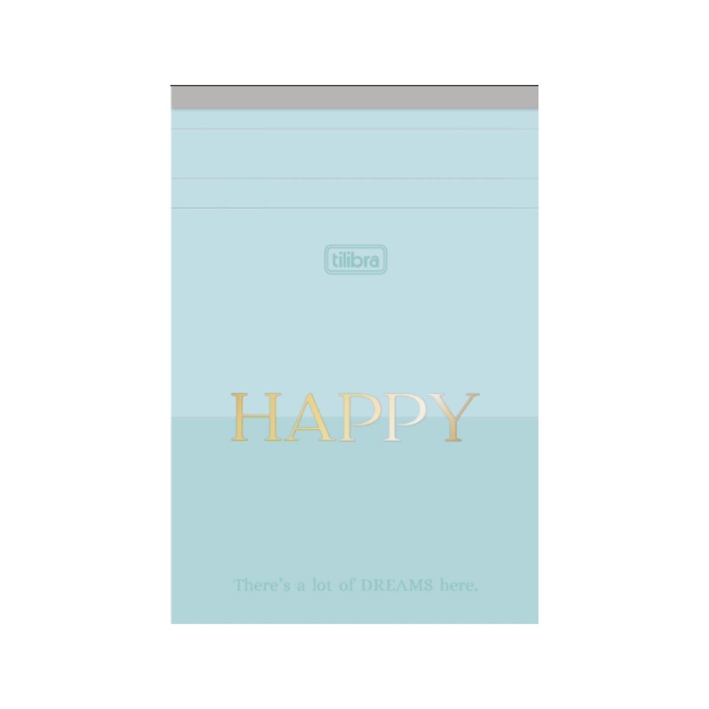 Caderneta Grampeada - Tilibra - Happy - 76mm x 118mm - 80 Folhas