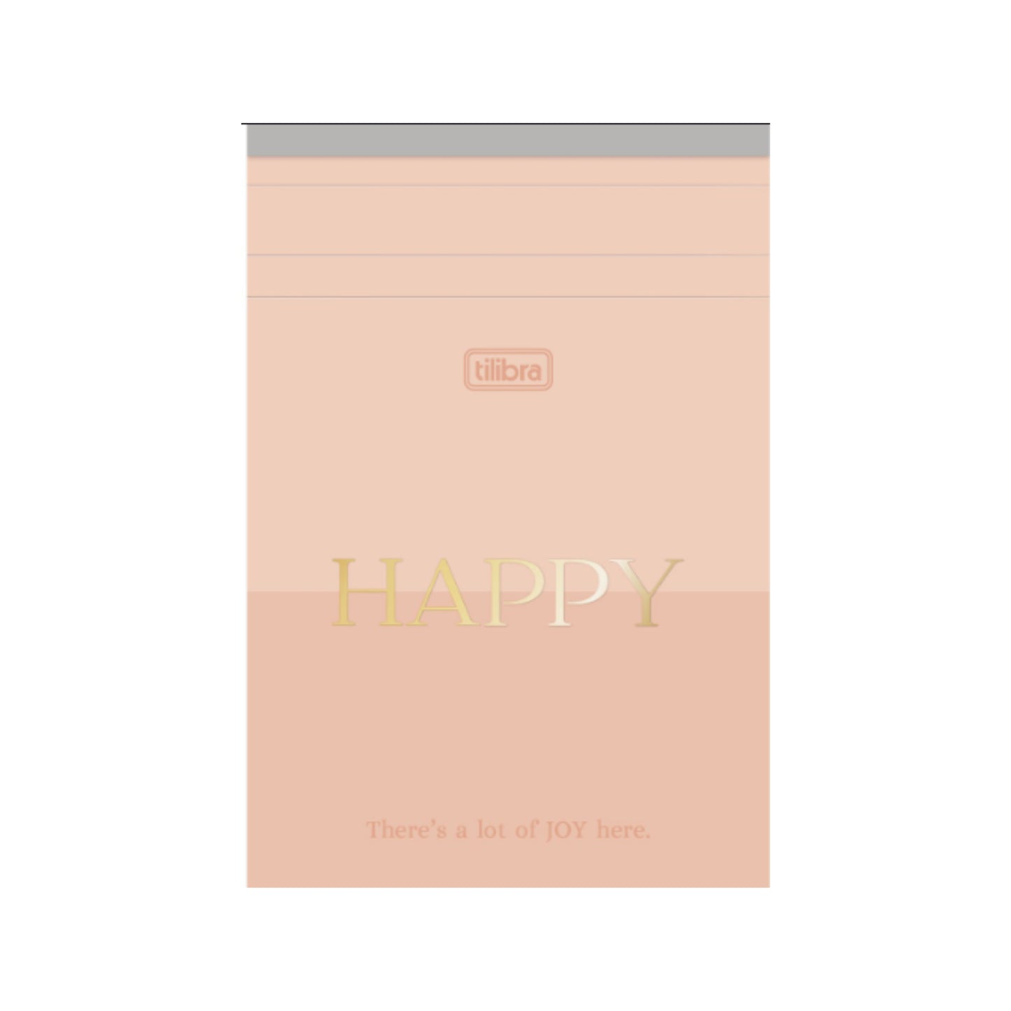 Caderneta Grampeada - Tilibra - Happy - 76mm x 118mm - 80 Folhas