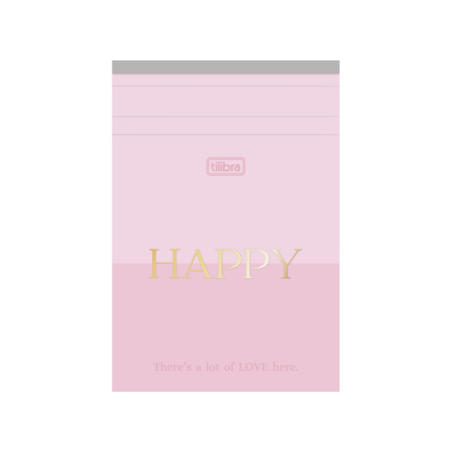 Caderneta Grampeada - Tilibra - Happy - 76mm x 118mm - 80 Folhas