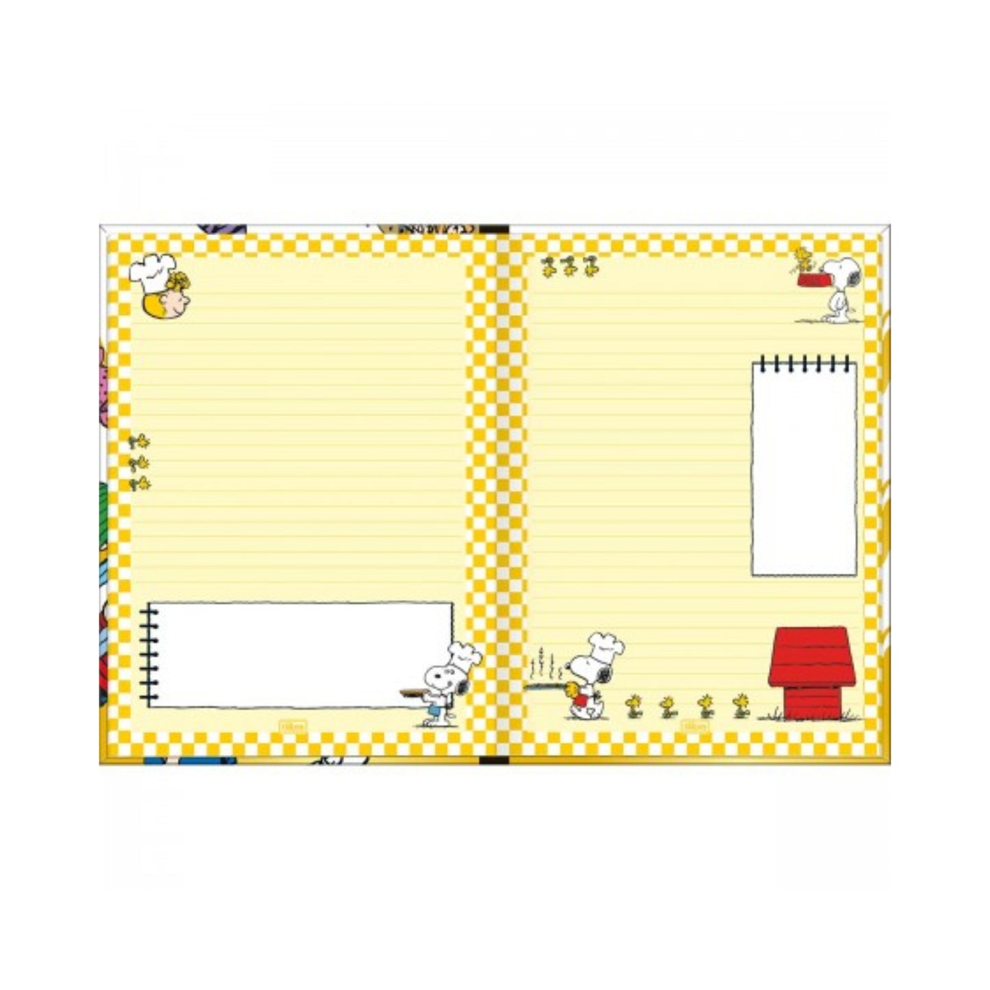Caderno Colegial - Tilibra - Snoopy - Nova Coleção - 80 Folhas - Capa Dura