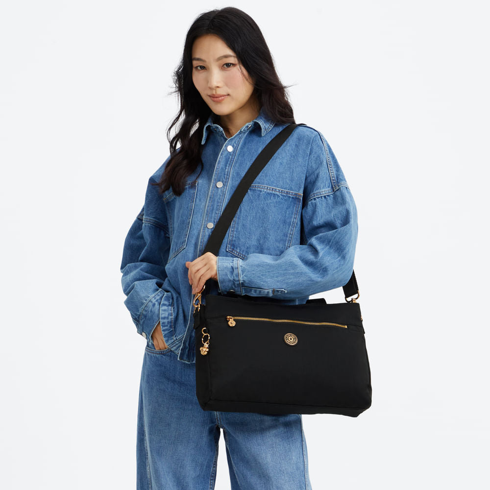 Bolsa - Kipling - Elysia Work S - Blush Gold Blck