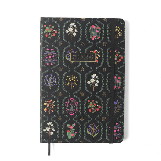 Planner 2026 - Cícero - Jardim - Semanal Anotações 14x21 - Preto