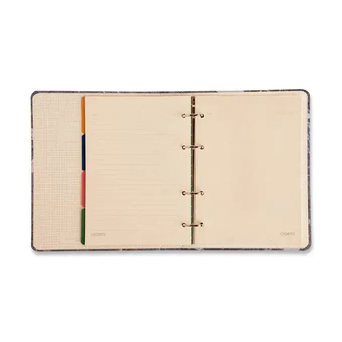 Caderno Criativo Argolado A5 - Cícero - Trama Duo Xadrez