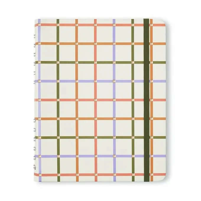 Caderno Organizador - Cícero - Duo Trama Pautado & Pontado A5 Teia