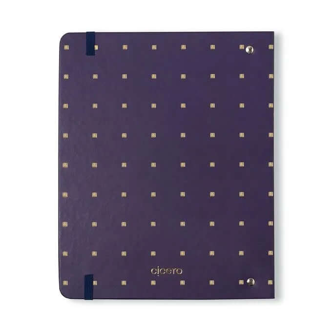 Caderno Criativo Argolado Office Duo Bossa Nova Pautado & Pontado A5 Cadência