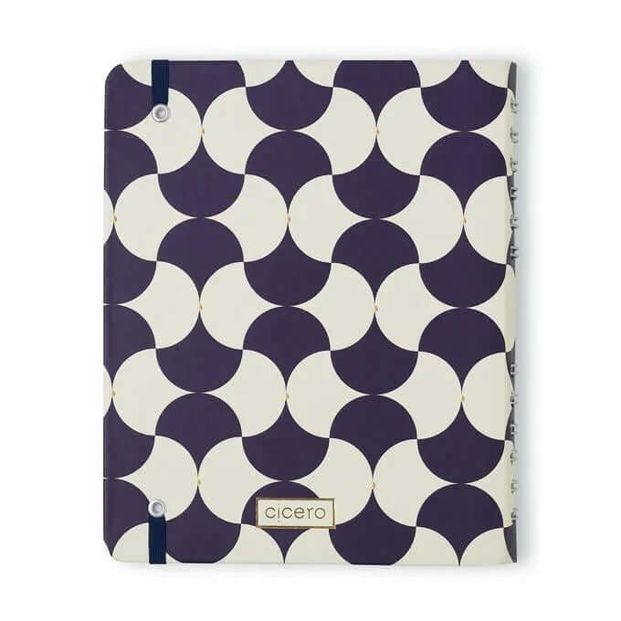 Caderno Organizador - Cícero - Duo Bossa Nova Pautado & Pontado A5 Boemia