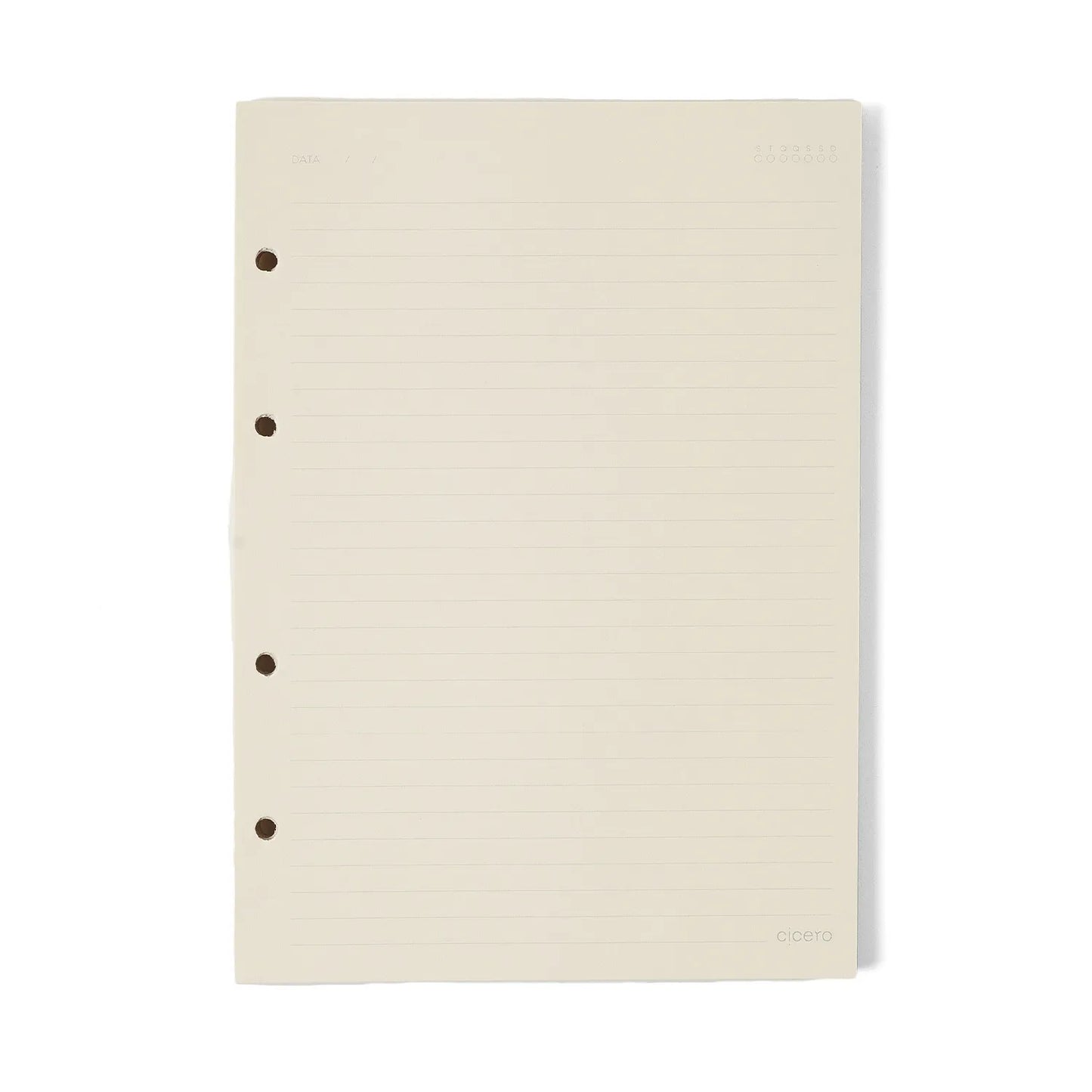 Caderno Criativo Argolado 17x24 Pautado - Cícero - Lagoa - Cisne Floral Verde