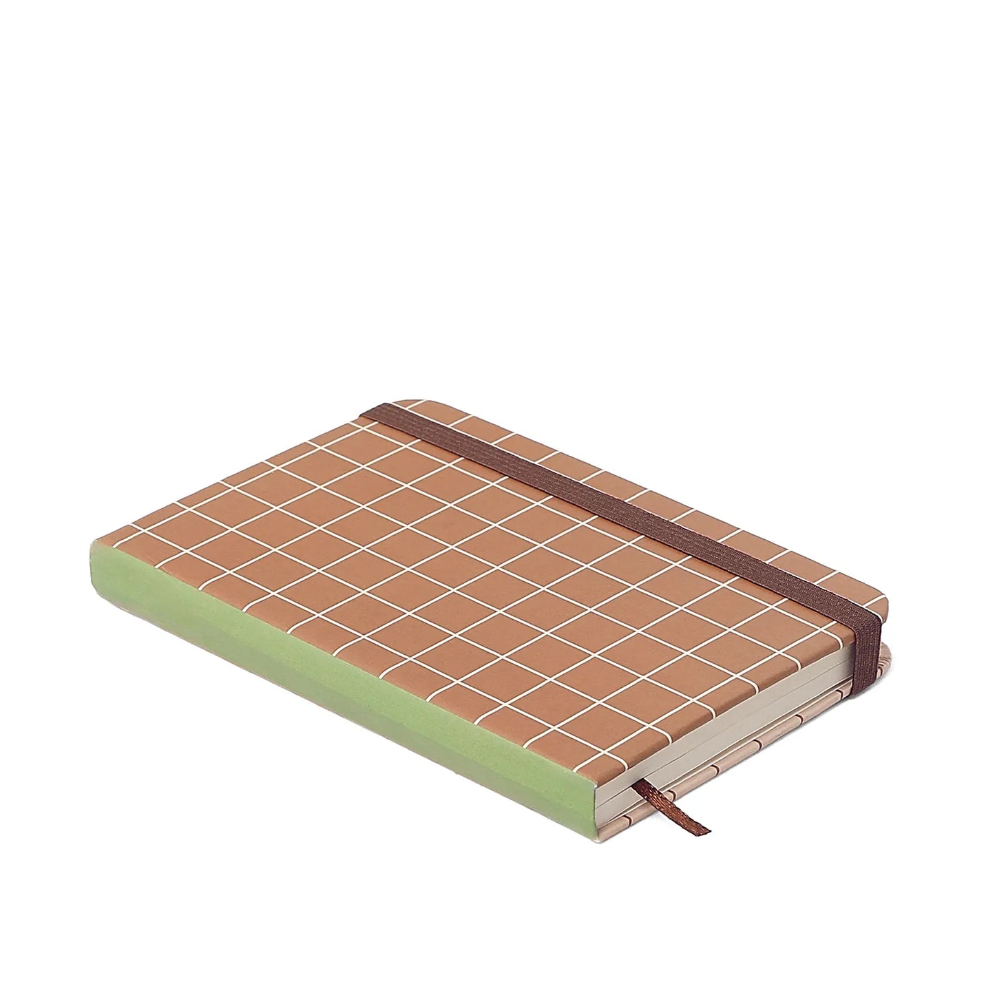 Caderneta - Cicero - Mocha Pistache - Chocolate - Sem Pauta - 9x13