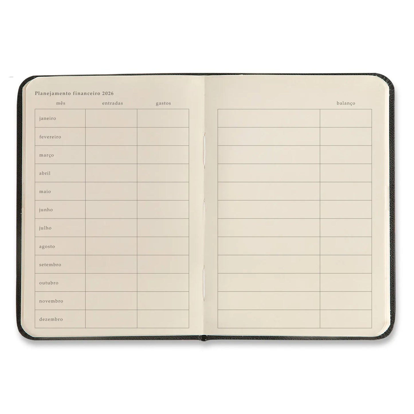 Planner 2026 - Cícero - Doce Florada - Semanal 9x13 - Off White