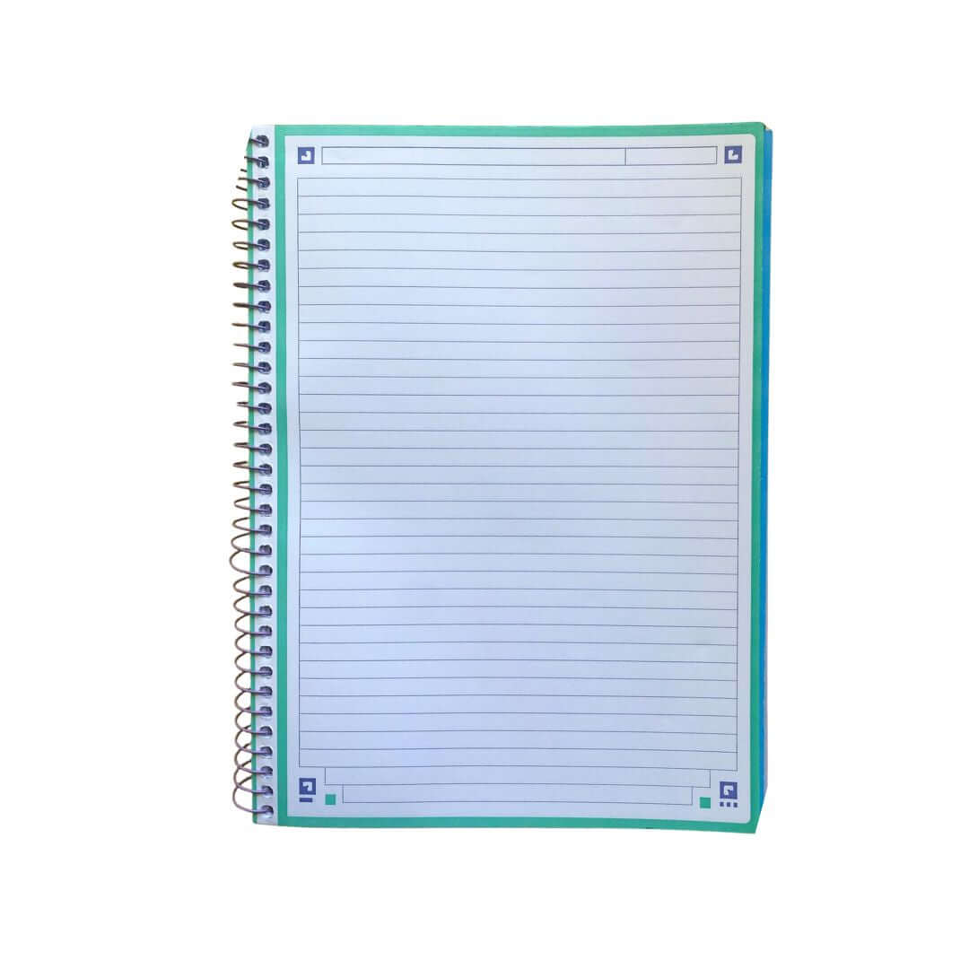 PEQUENO DEFEITO - Caderno Espiral - Oxford - Tons Pastel Universitário 5 Matérias