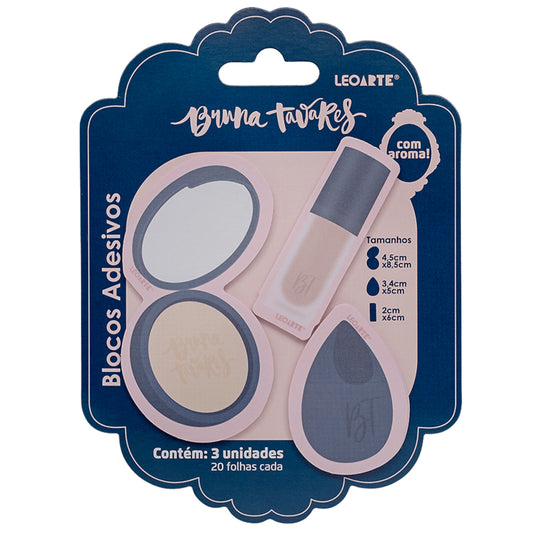 Bloco Adesivo - LeoArte - Bruna Tavares - c/ Aroma
