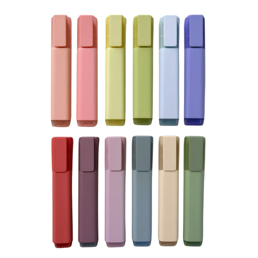 Marca Texto - Cores Quentes e Frias - c/ Cheirinho