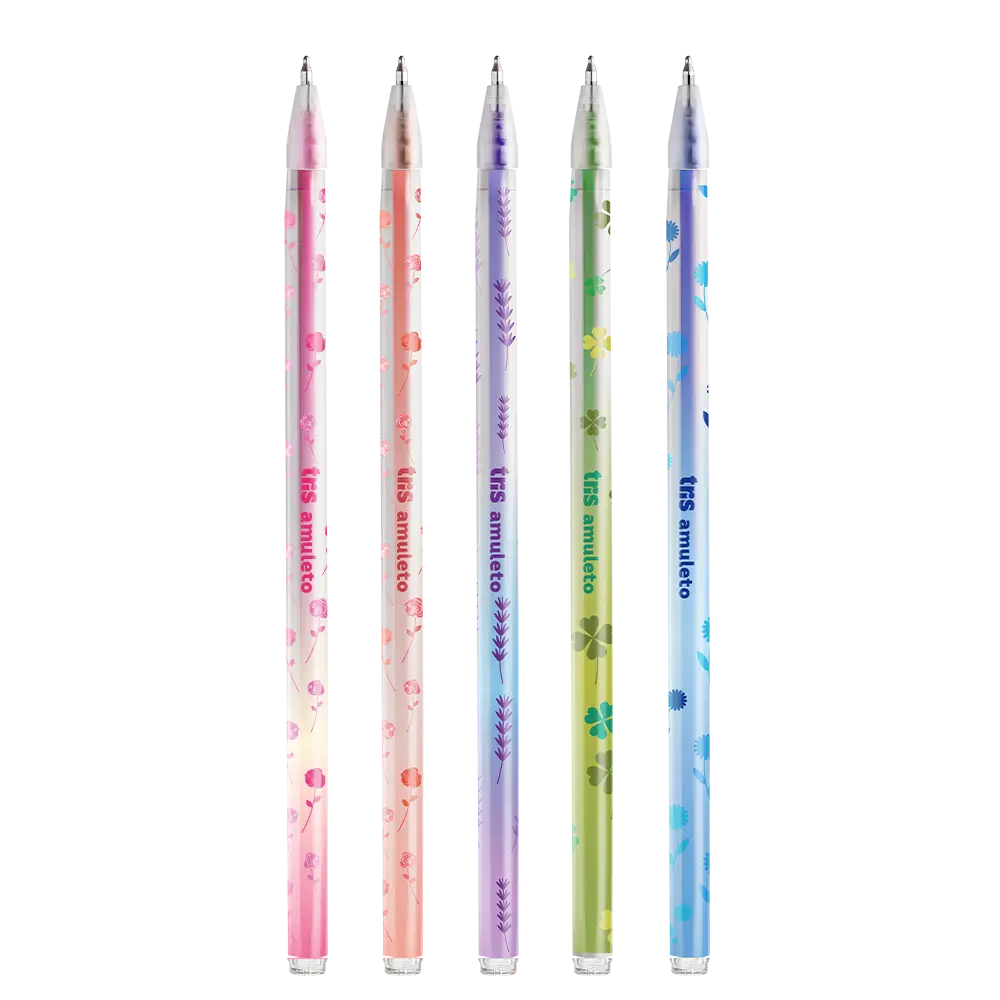 Caneta Gel Apagável Amuleto Holic Delicata - 0.7mm - Tris
