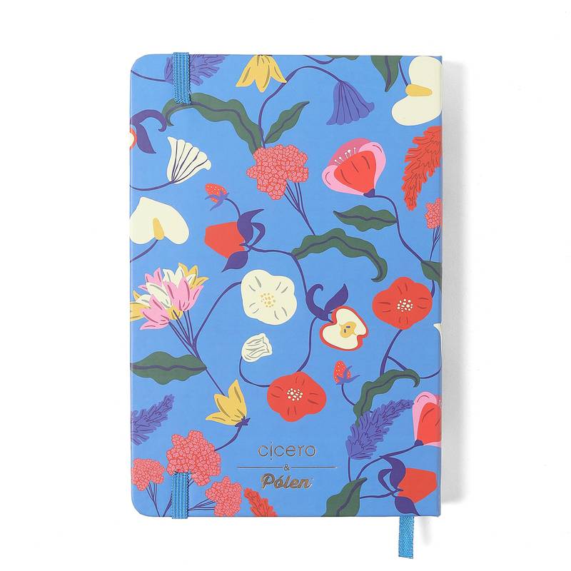 Agenda Planner 2026 - Cicero - Doce Florada - Diária 14x21 - Azul