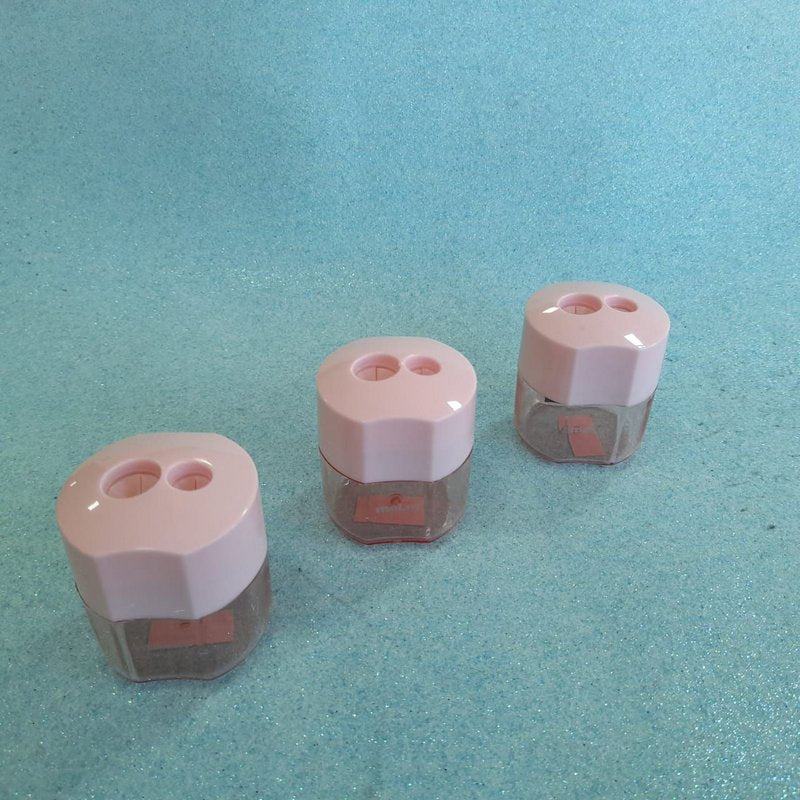 Apontador c/ Depósito - Molin - Ergo - Duplo Jumbo - Tons Pastéis