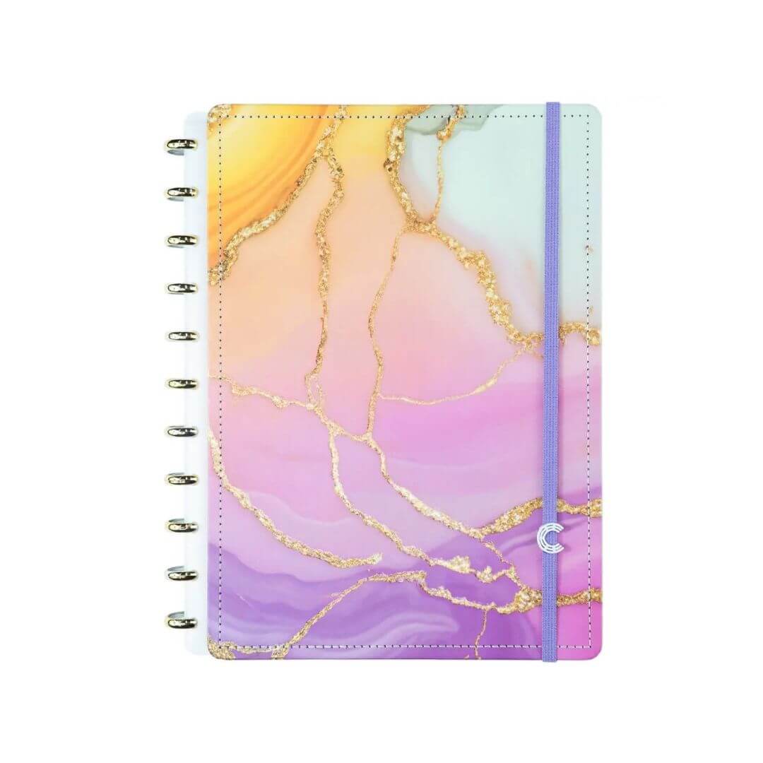 Caderno Médio  - Caderno Inteligente - Aurora by Luara