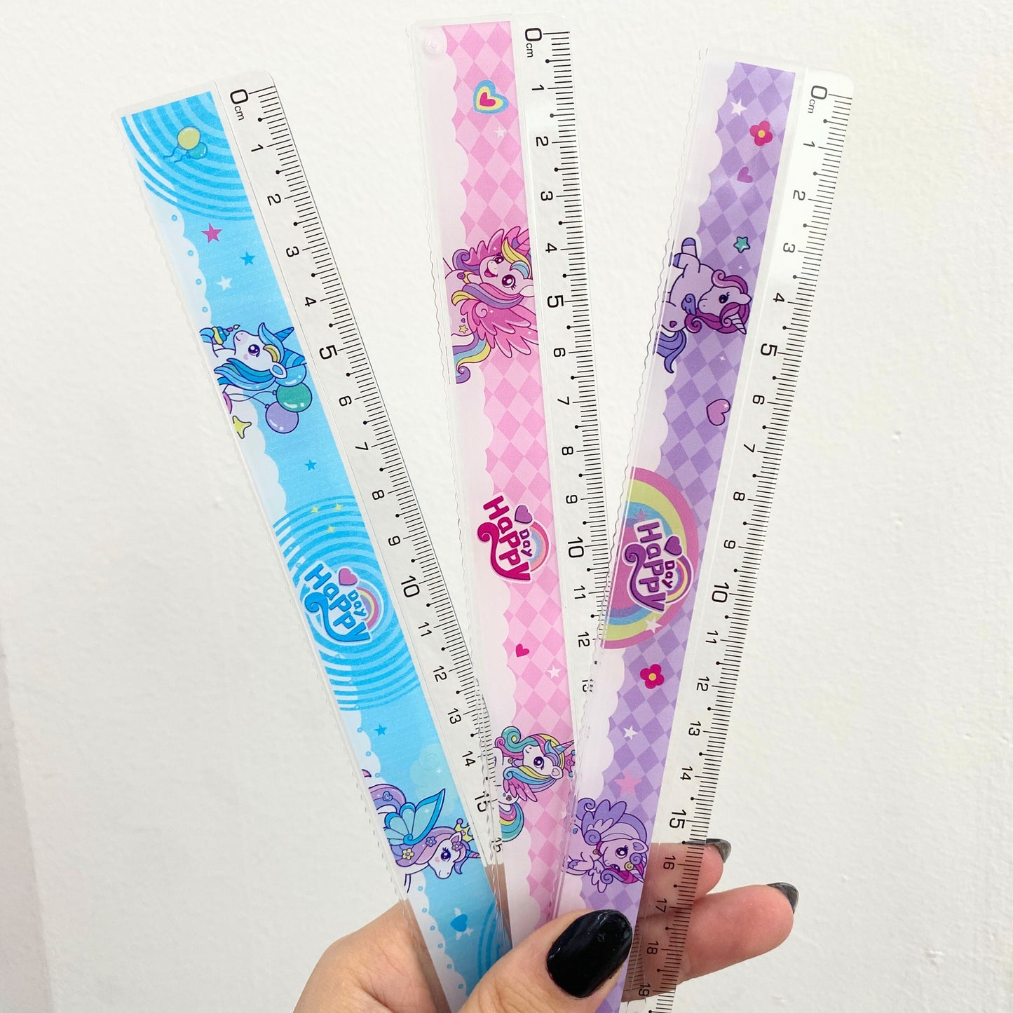 Régua - Unicórnio - 20cm