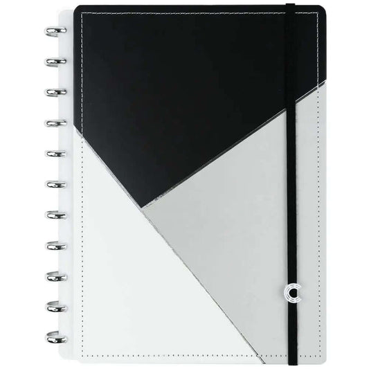 Caderno Grande - Caderno Inteligente - Grey Glam