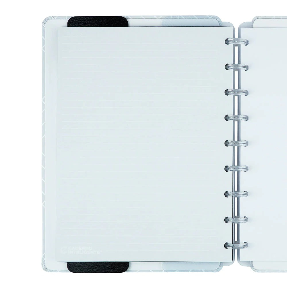 Caderno A5 - Caderno Inteligente - Ice Grey 80 Folhas 90g/m²