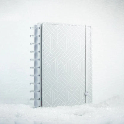 Caderno Médio - Caderno Inteligente - Ice Grey 80 Folhas 90g/m²