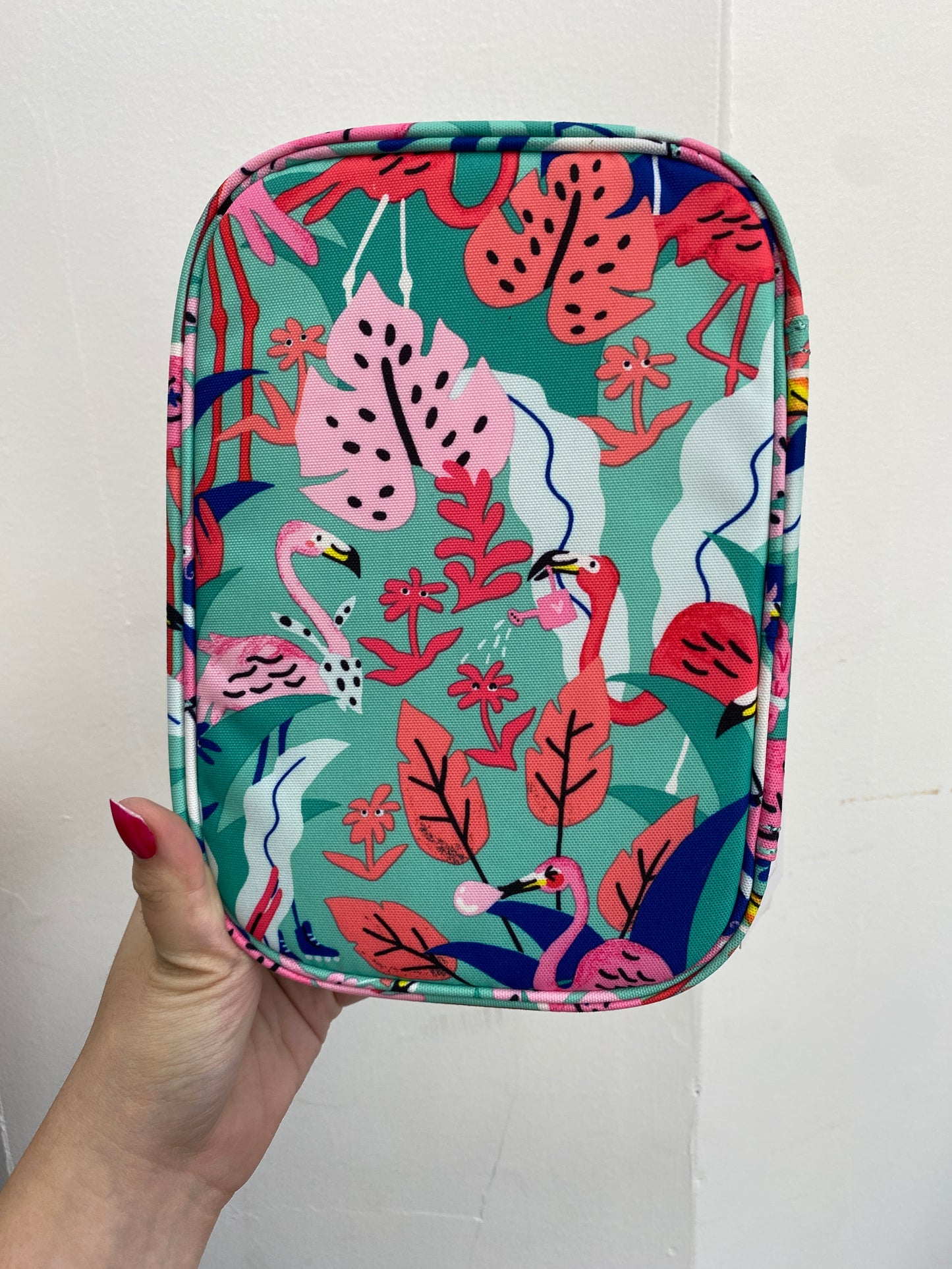 Estojo 100 Pens - Kipling - Flamingo Party