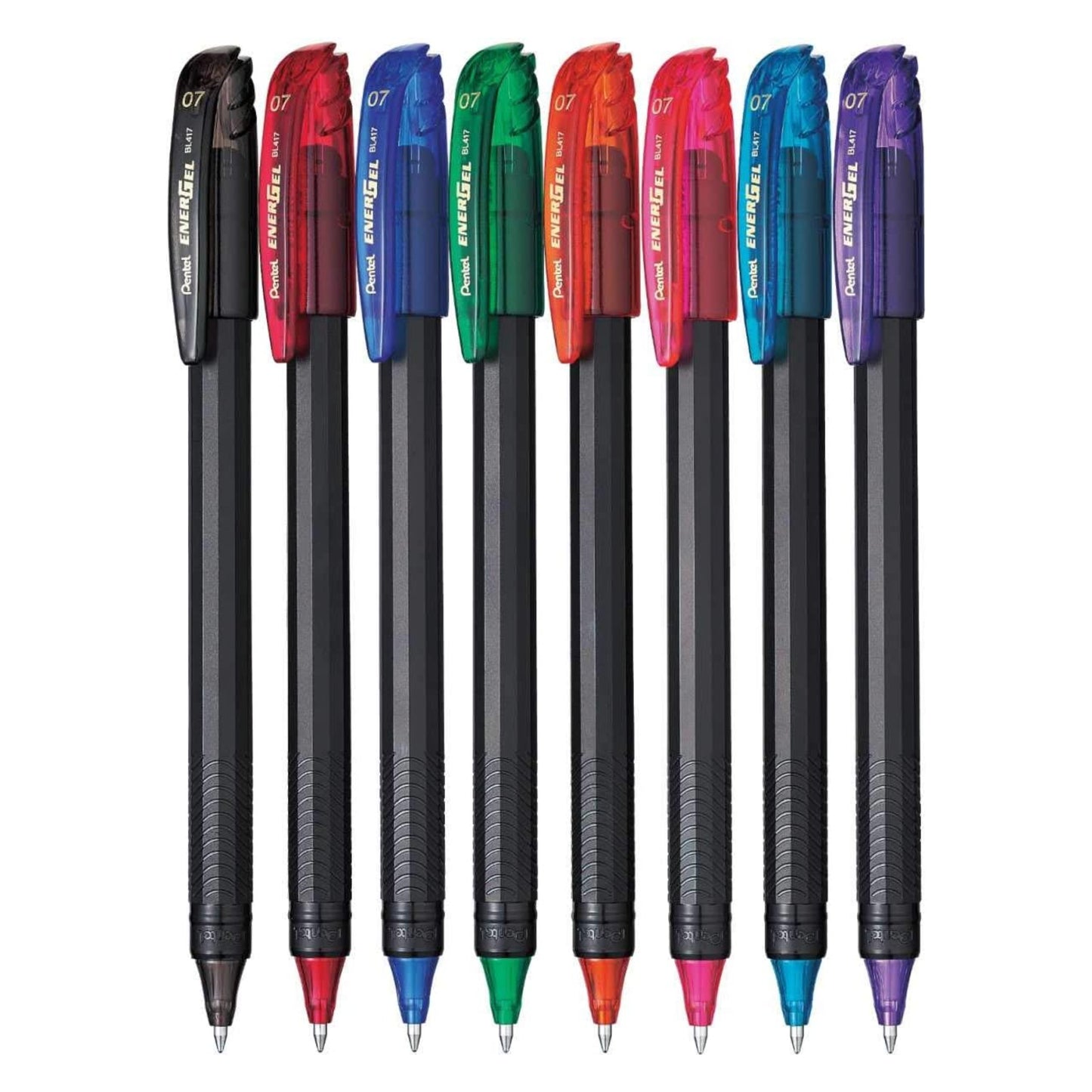 Caneta Gel - Pentel - Energel Makkuro - Estojo c/ 8 Cores - 0,7mm