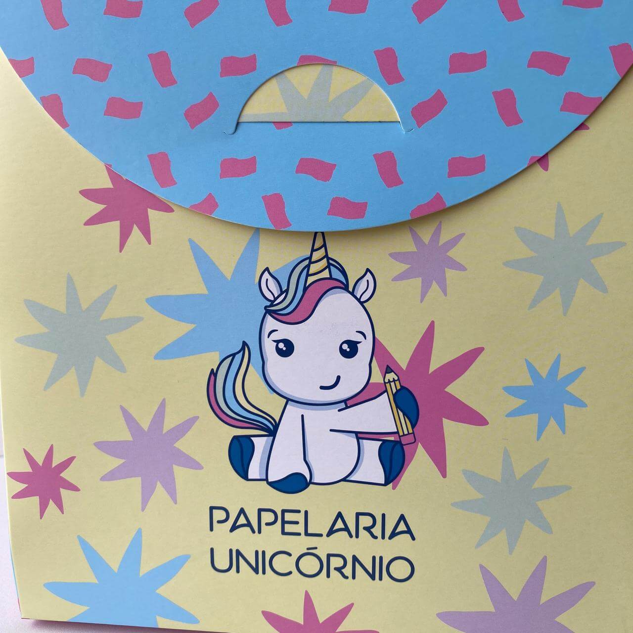Sacolinha do Uni - Papelaria Unicórnio - 25% OFF