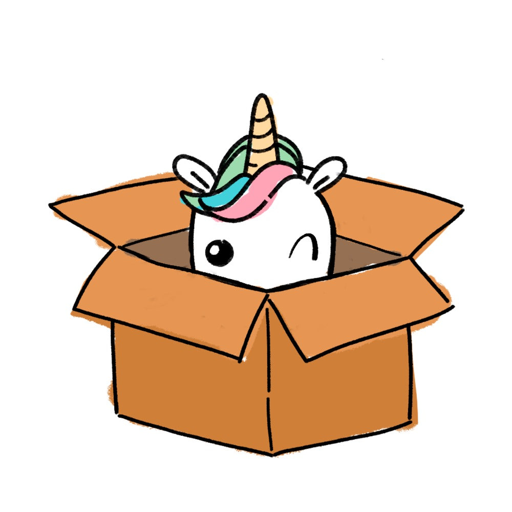 Caixa Surpresa Black Friday - Papelaria Unicórnio