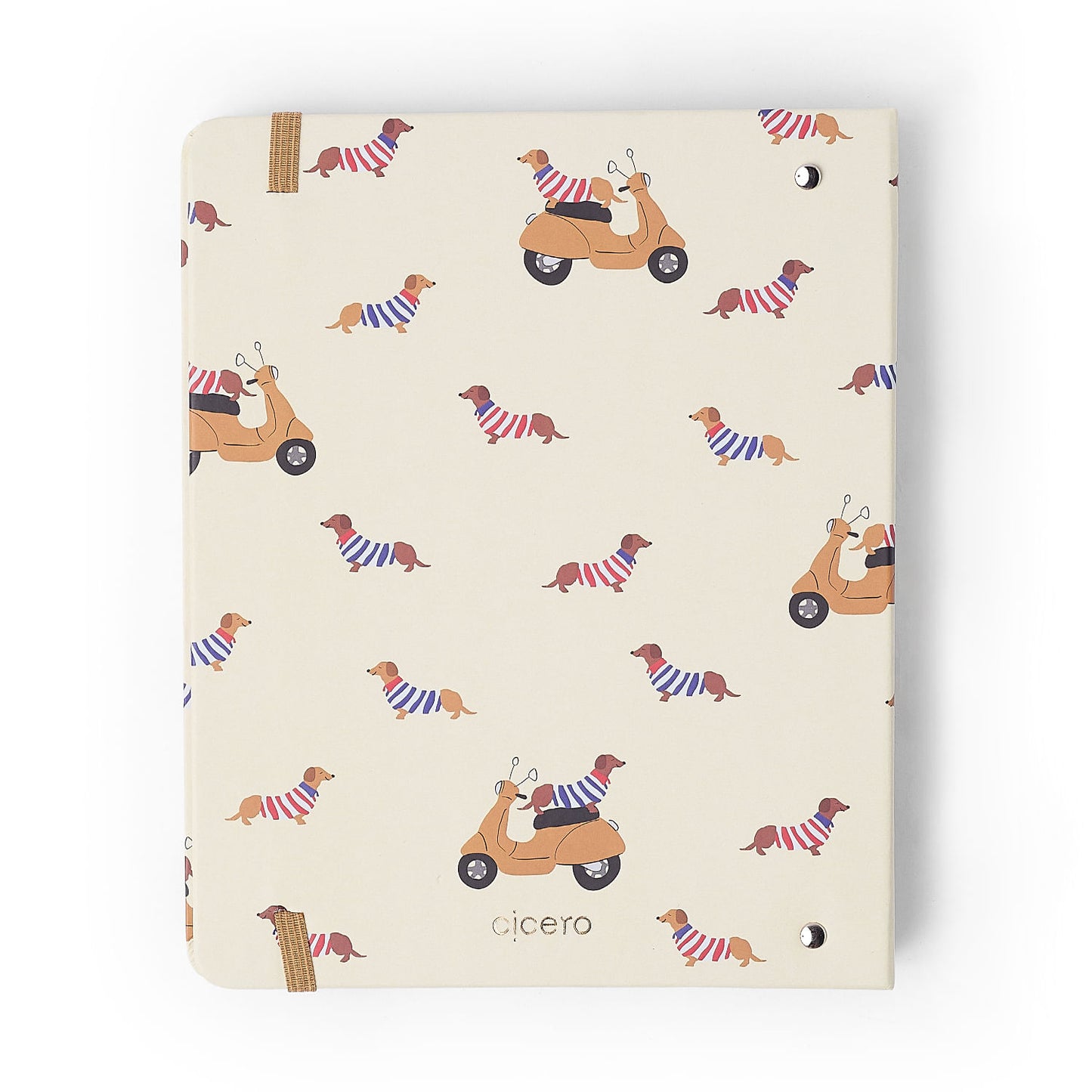 Caderno Criativo Argolado Office Duo - Cícero - Petit Lambreta - Pautado & Pontado A5