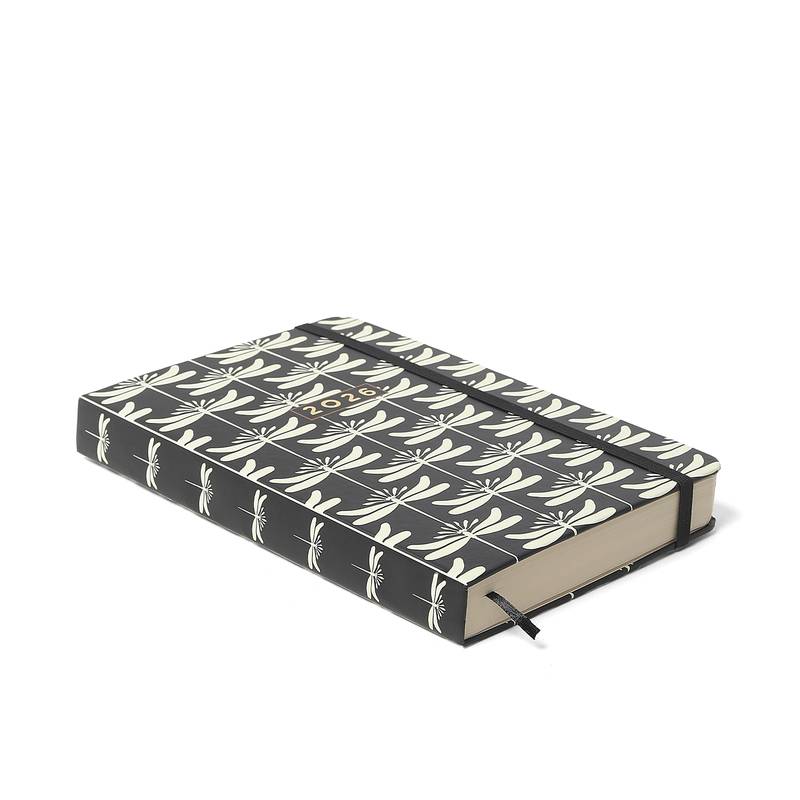Agenda Planner 2026 - Cicero - Libélulas - Diária 14x21 - Preto