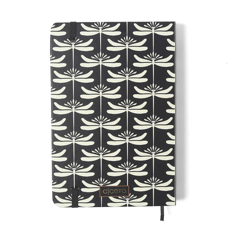 Agenda Planner 2026 - Cicero - Libélulas - Diária 14x21 - Preto