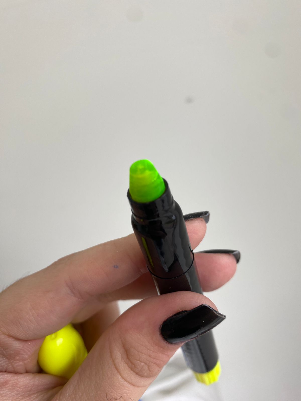 PEQUENO DEFEITO - Marca Texto - Faber-Castell - SuperSoft Gel - Amarelo