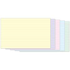 Bloco de Fichas - Tilibra - Colors - Pautado - 4x6