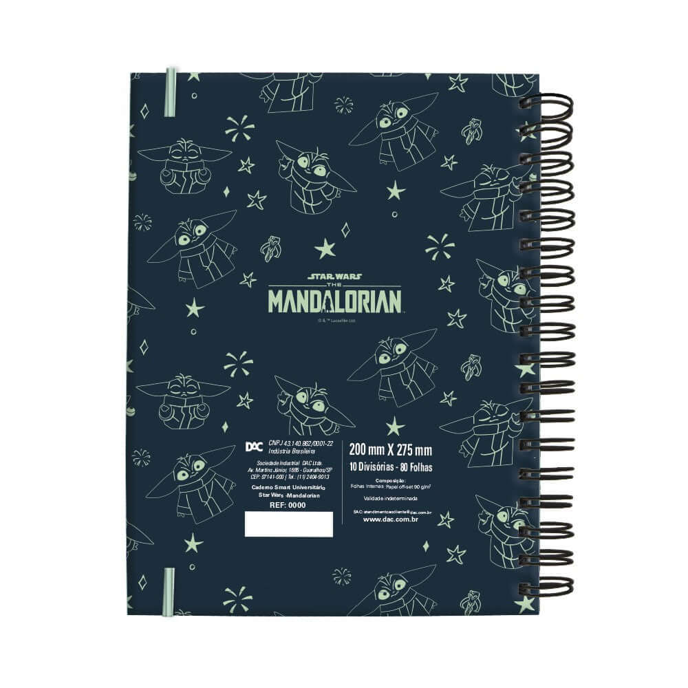 Caderno Universitário - DAC - Smart Star Wars 80 Fls
